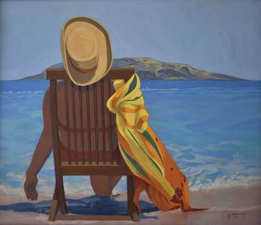 Original Fine Art Beach Paintings by George Brinner