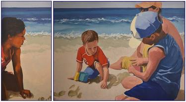 Original Beach Paintings by George Brinner