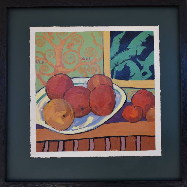 Original Expressionism Still Life Painting by George Brinner