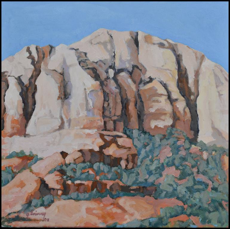 Original Expressionism Landscape Painting by George Brinner