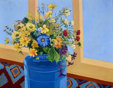 Blue Bucket and Bouquet thumb