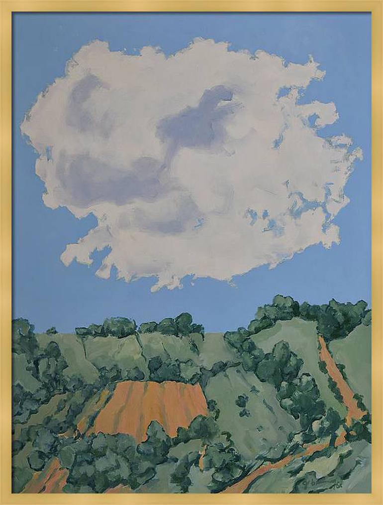 Original Expressionism Landscape Painting by George Brinner