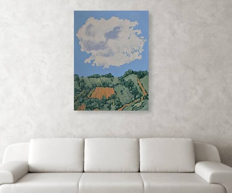 Original Expressionism Landscape Painting by George Brinner