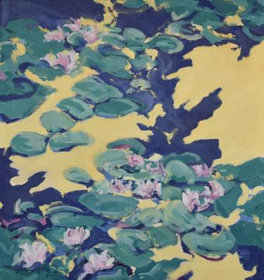 Original Expressionism Botanic Paintings by George Brinner