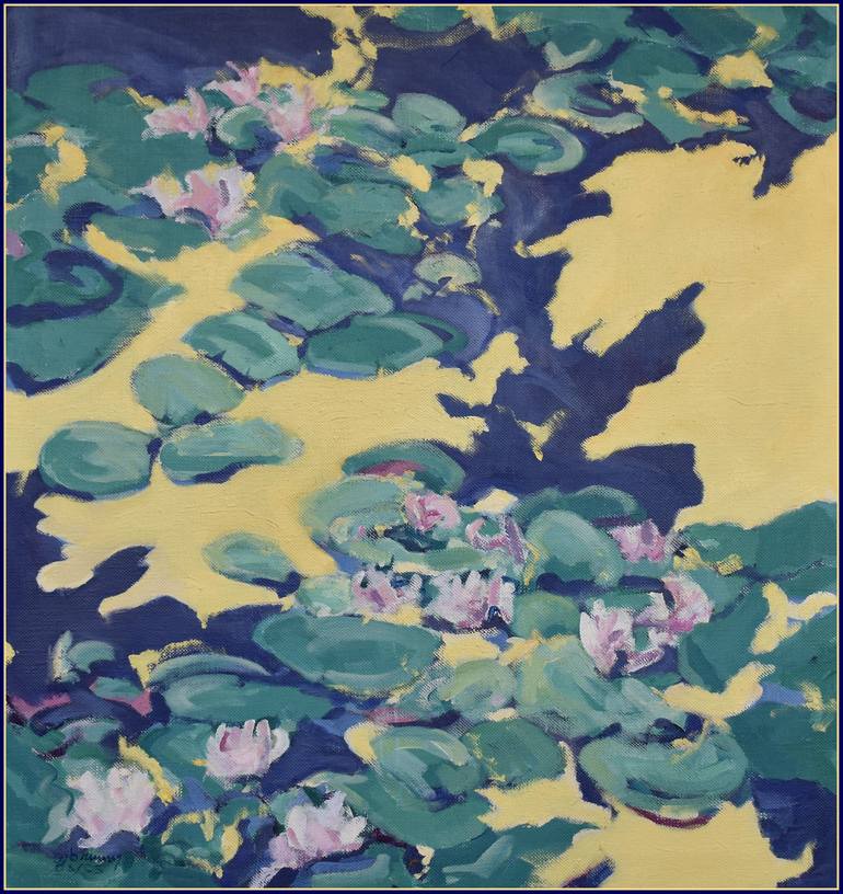 Original Expressionism Botanic Painting by George Brinner