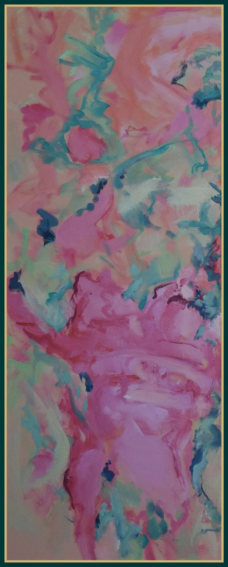 Original Abstract Expressionism Abstract Painting by George Brinner