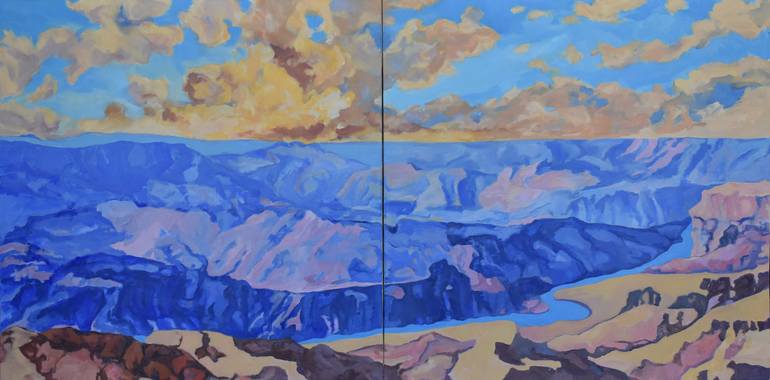 Original Contemporary Landscape Painting by George Brinner