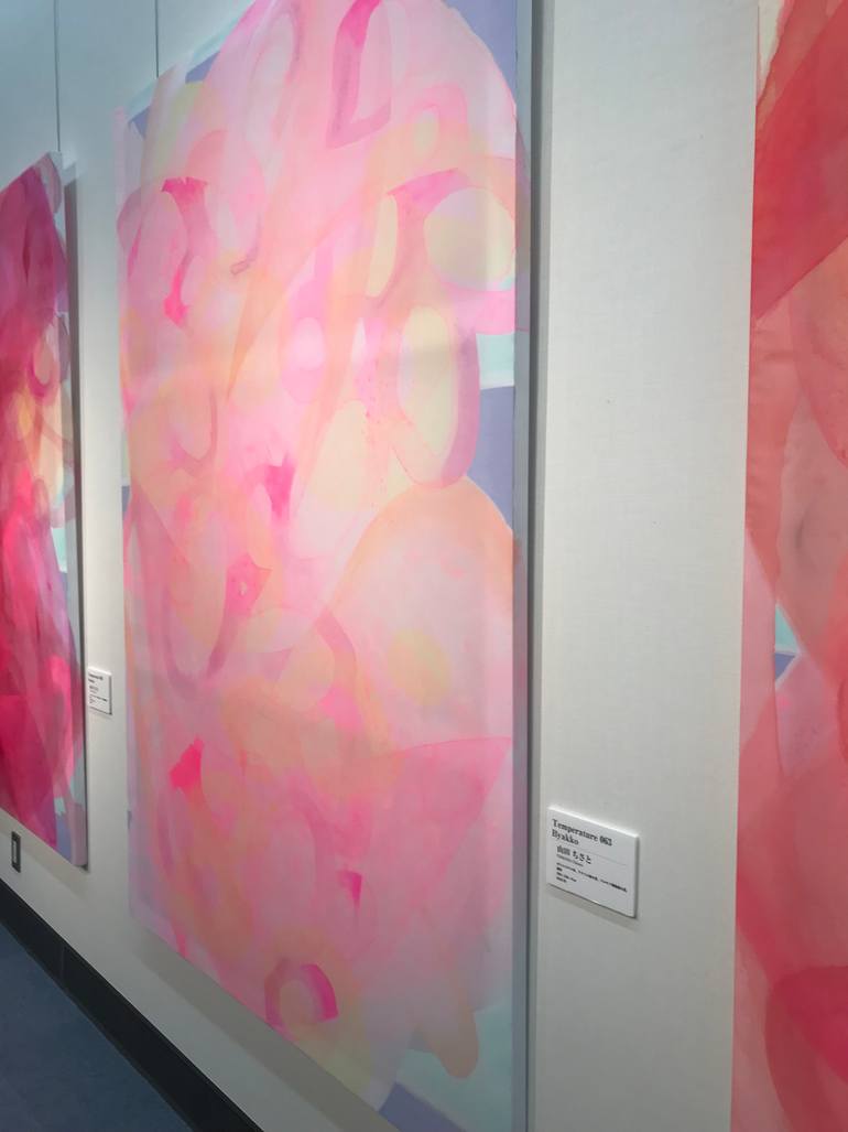 Original Abstract Expressionism Abstract Painting by Chisato Yamada