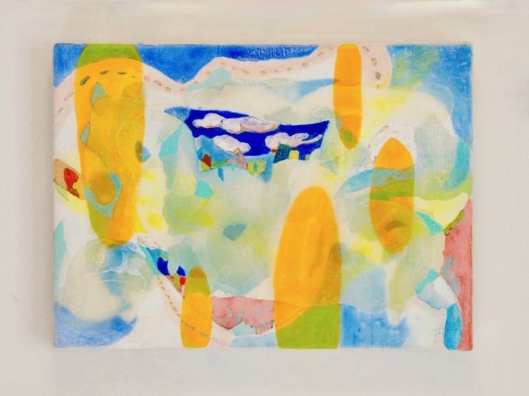 Original Abstract Painting by Chisato Yamada