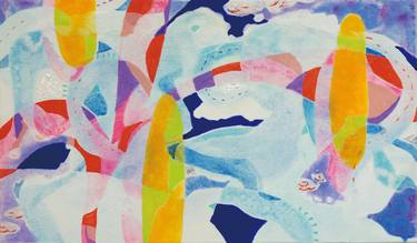 Original Abstract Paintings by Chisato Yamada