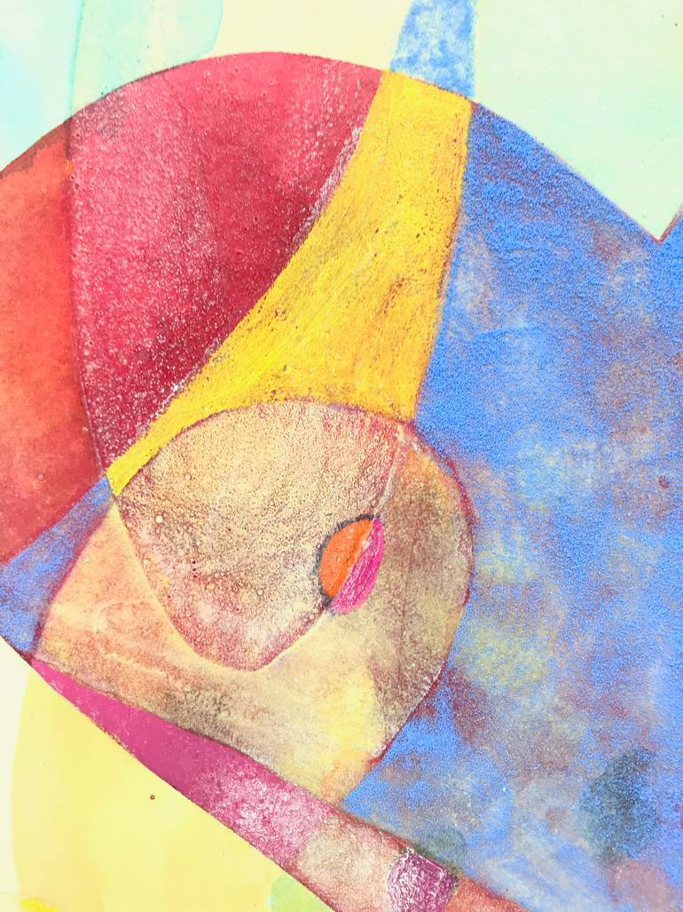 Original Abstract Expressionism Abstract Painting by Chisato Yamada