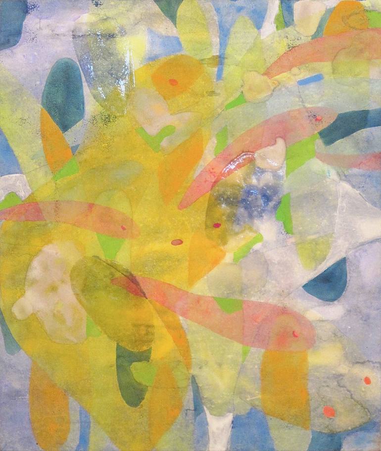 Print of Abstract Expressionism Abstract Paintings by Chisato Yamada