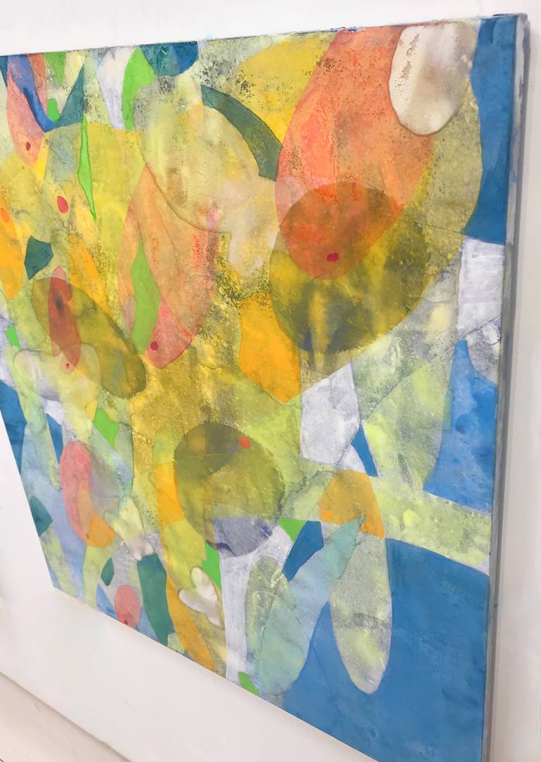 Original Abstract Expressionism Abstract Painting by Chisato Yamada