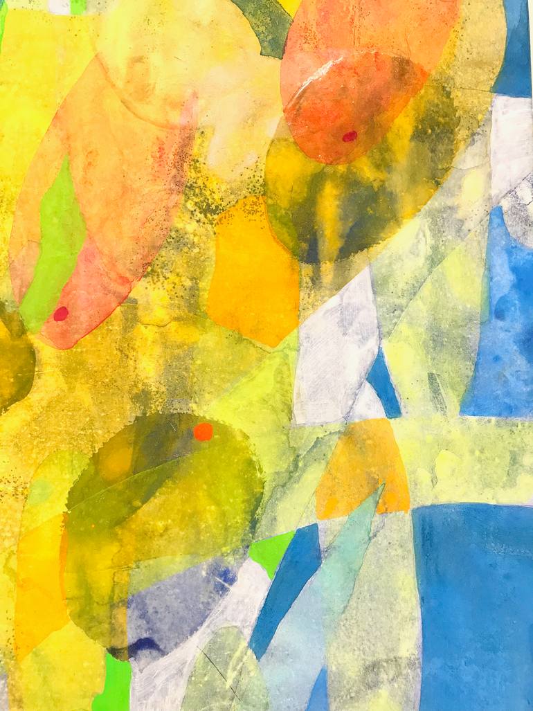 Original Abstract Expressionism Abstract Painting by Chisato Yamada