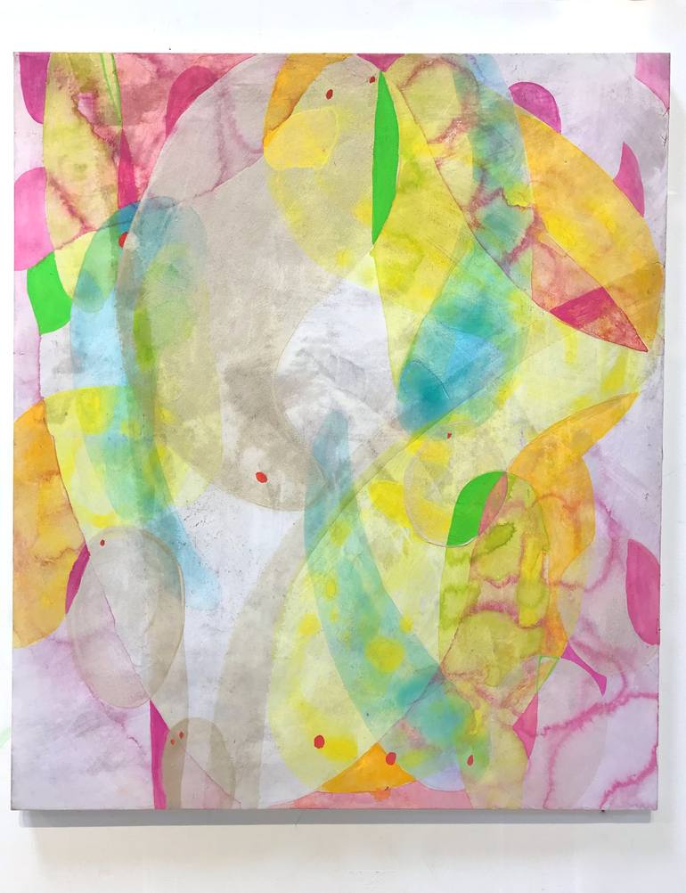 Original Abstract Painting by Chisato Yamada