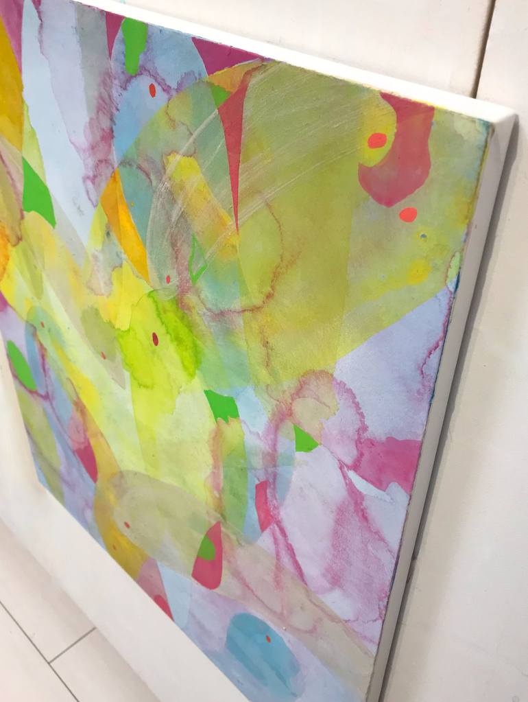 Original Abstract Expressionism Abstract Painting by Chisato Yamada