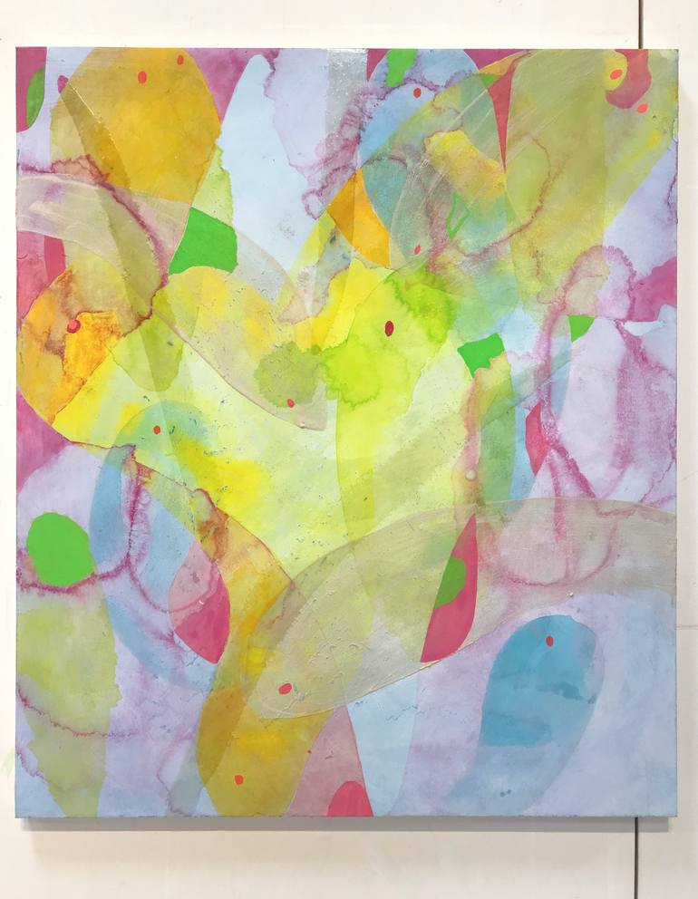 Original Abstract Painting by Chisato Yamada