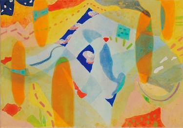 Original Abstract Paintings by Chisato Yamada