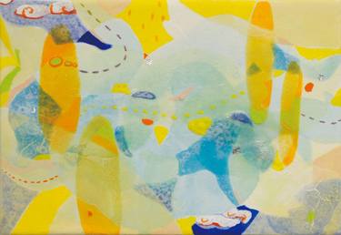 Original Abstract Paintings by Chisato Yamada