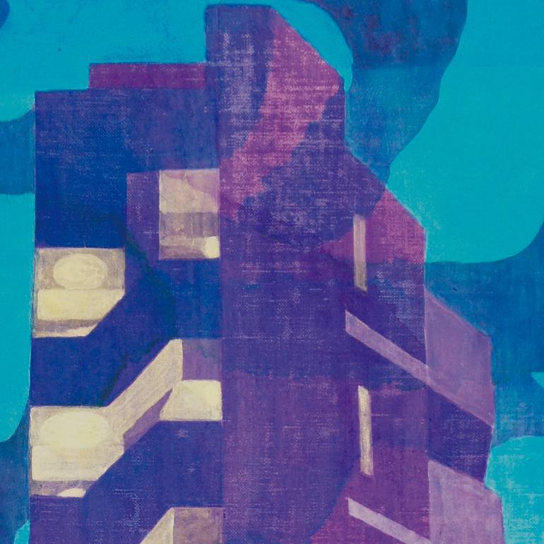 Original Modernism Landscape Painting by Chisato Yamada