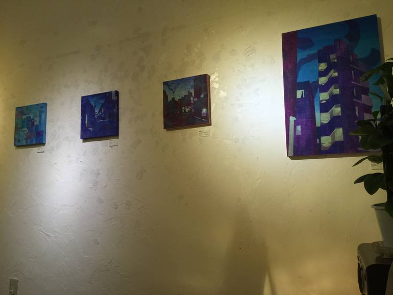 Original Modernism Landscape Painting by Chisato Yamada