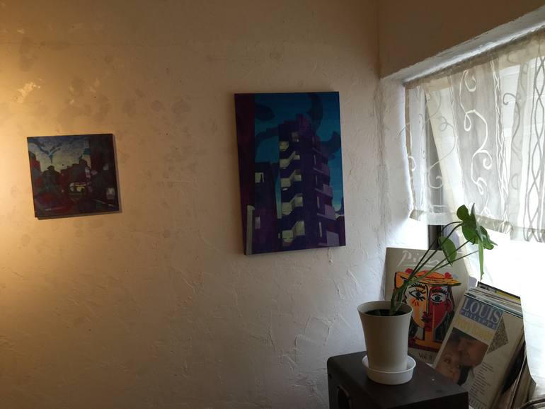 Original Modernism Landscape Painting by Chisato Yamada