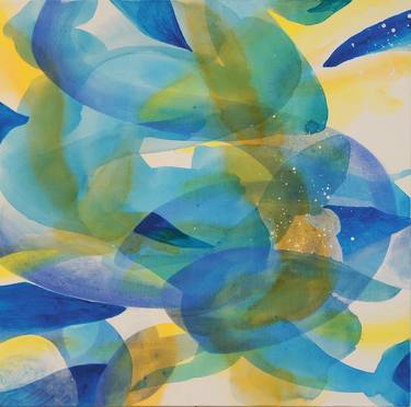 Print of Abstract Beach Paintings by Chisato Yamada