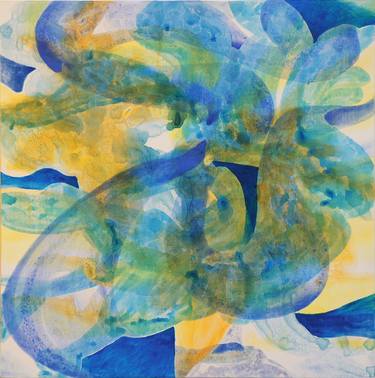 Print of Abstract Expressionism Abstract Paintings by Chisato Yamada