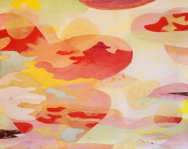 Original Abstract Seasons Paintings by Chisato Yamada