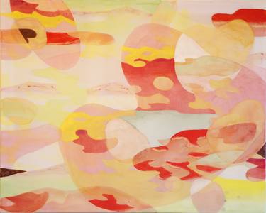 Original Abstract Paintings by Chisato Yamada