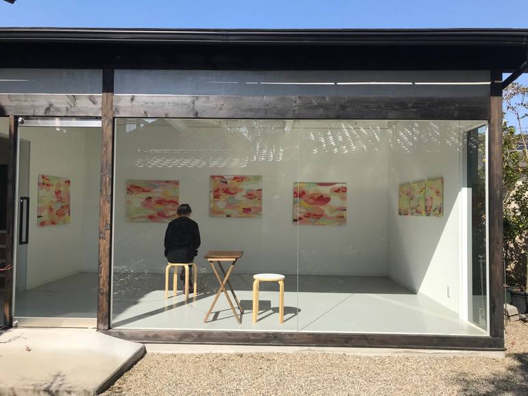 Original Abstract Landscape Painting by Chisato Yamada