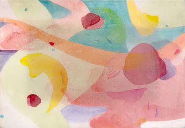 Original Abstract Landscape Paintings by Chisato Yamada