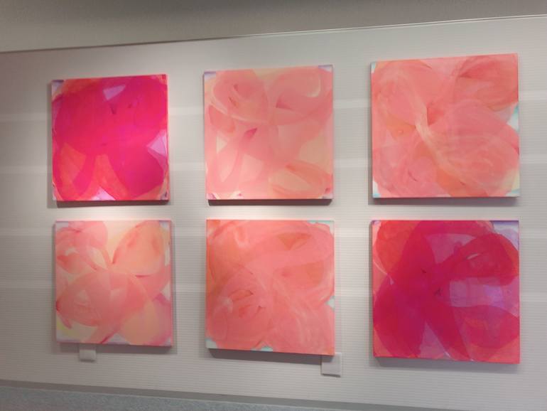 Original Abstract Expressionism Abstract Painting by Chisato Yamada