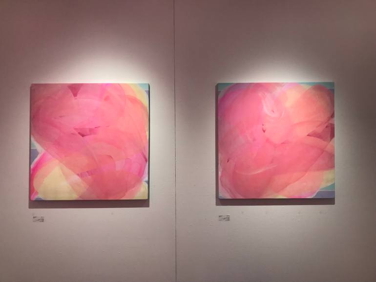 Original Abstract Expressionism Abstract Painting by Chisato Yamada