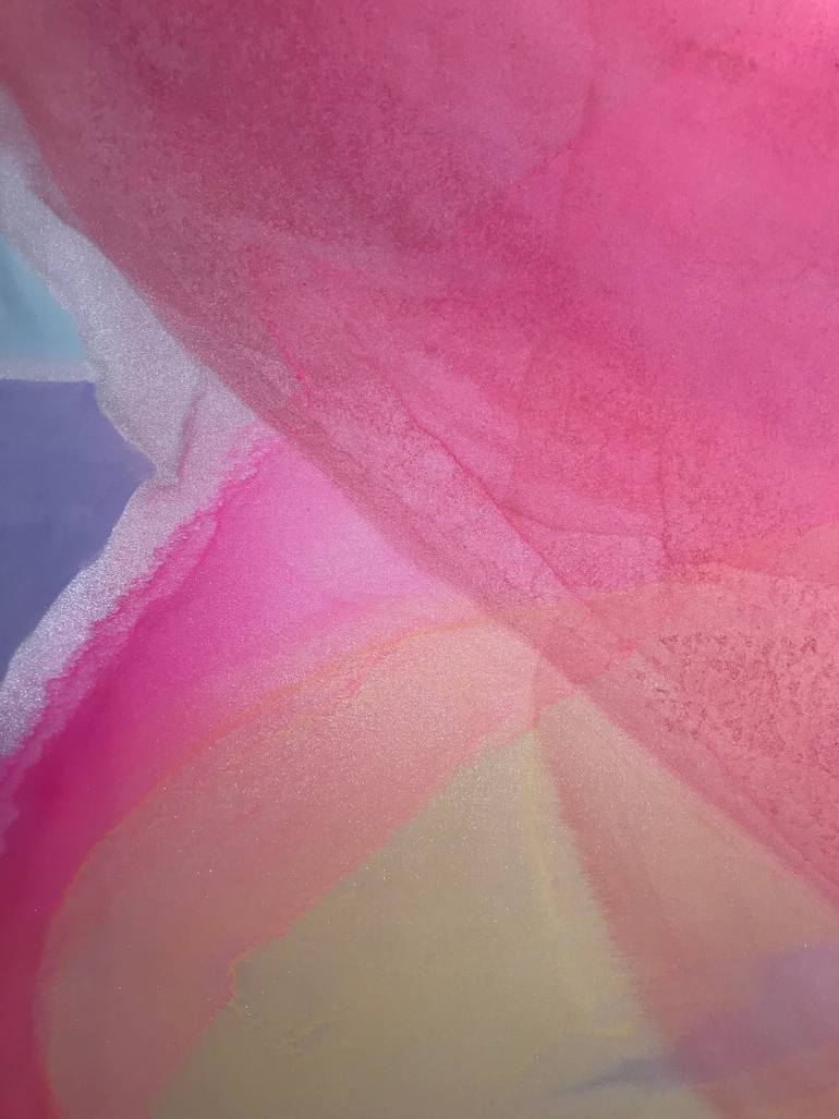 Original Abstract Expressionism Abstract Painting by Chisato Yamada