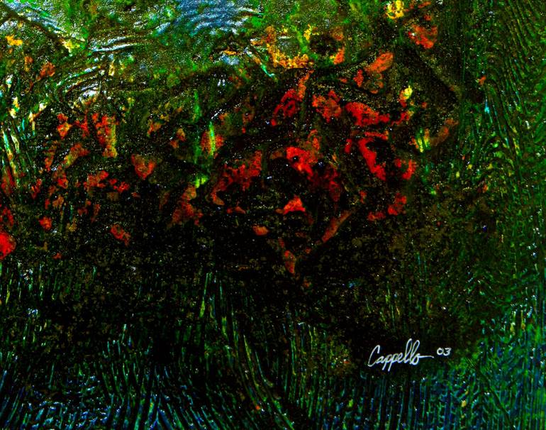 Original Abstract Painting by Frank Cappello