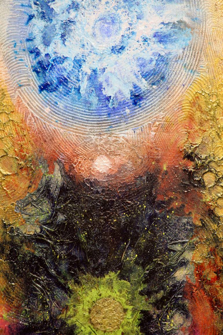 Original Abstract Painting by Frank Cappello