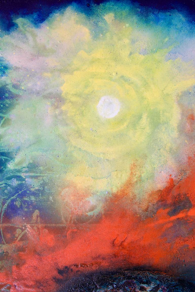 Original Abstract Painting by Frank Cappello