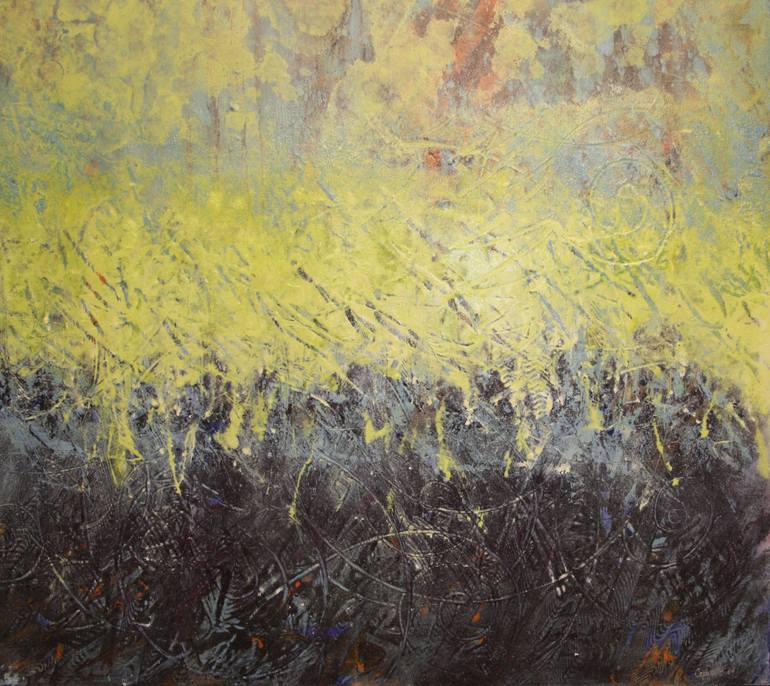 Original Abstract Painting by Frank Cappello