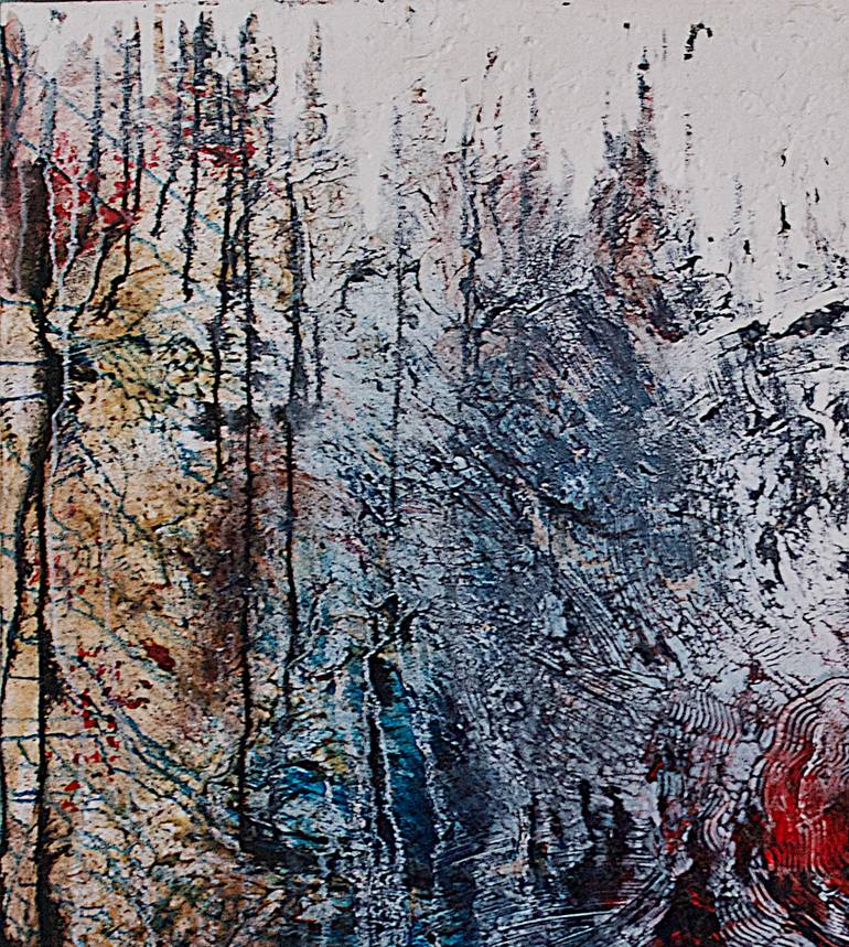 Original Abstract Nature Painting by Frank Cappello