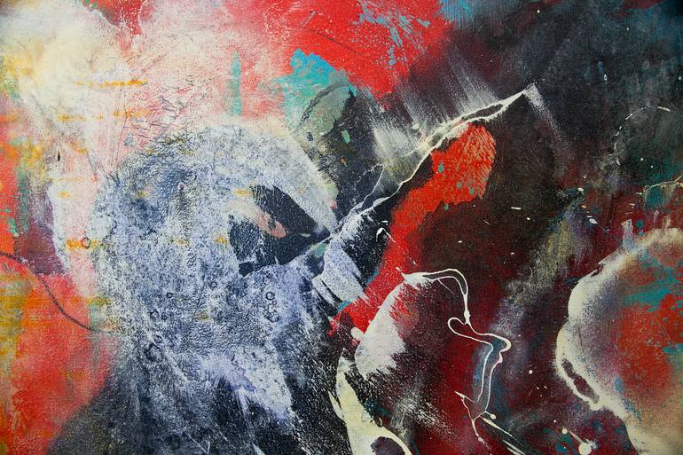 Original Abstract Painting by Frank Cappello