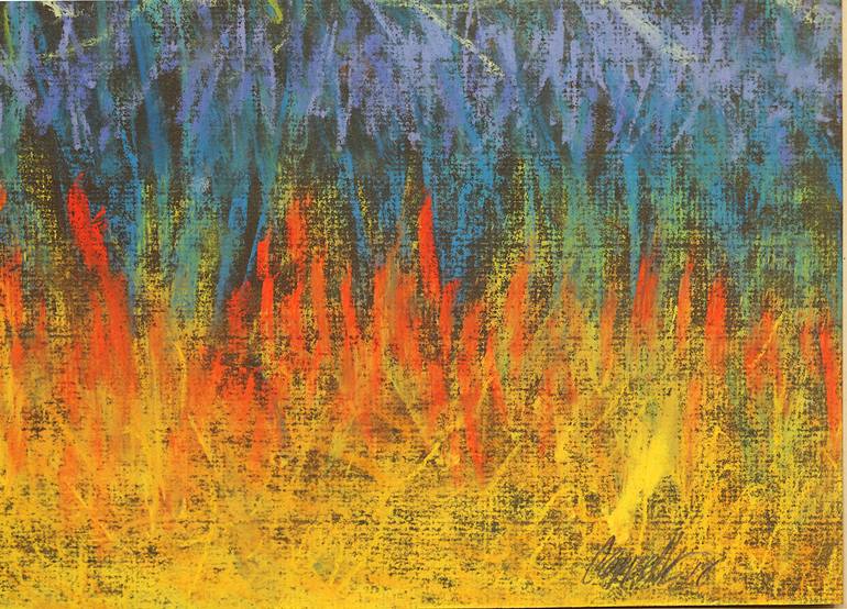 Original Abstract Painting by Frank Cappello