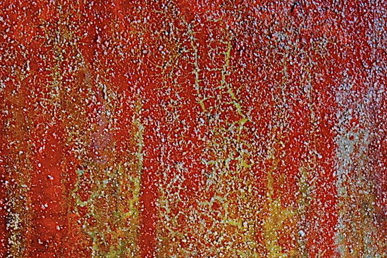 Original Abstract Outer Space Painting by Frank Cappello