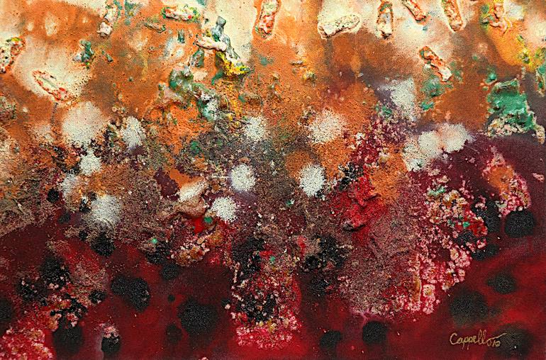 Original Abstract Painting by Frank Cappello