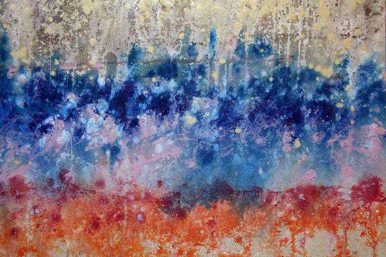Original Abstract Painting by Frank Cappello