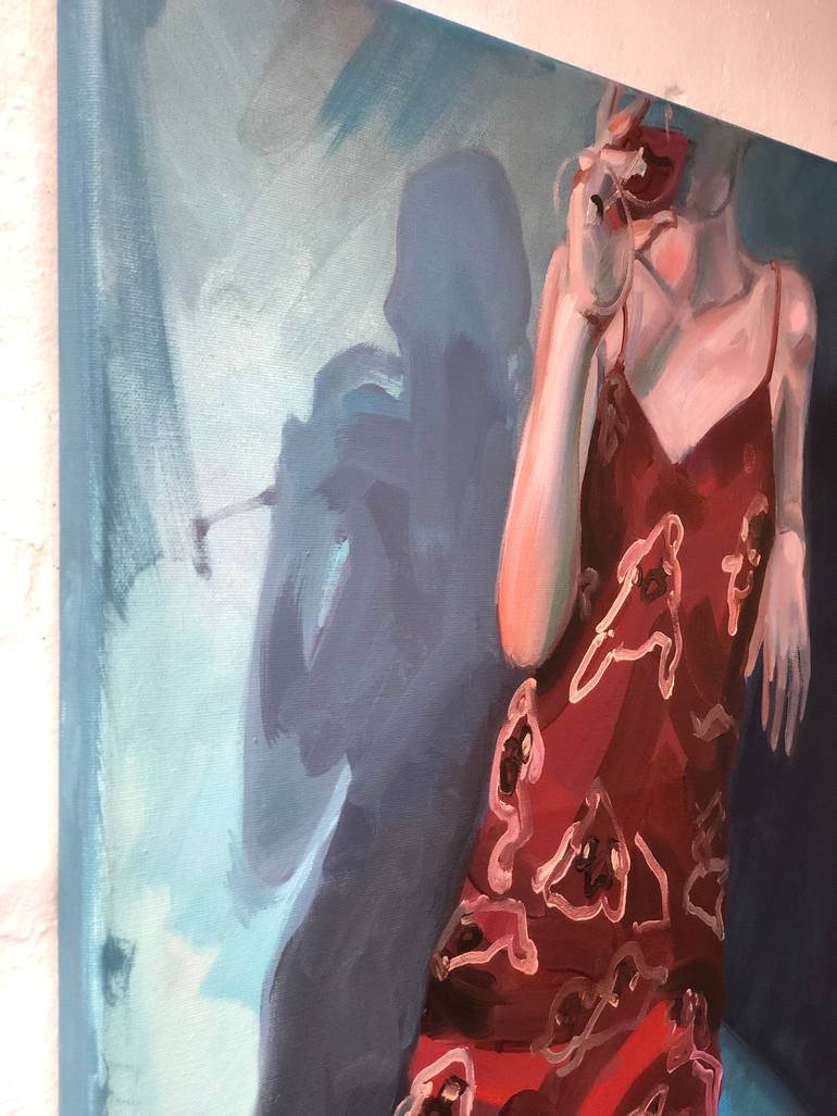 Original Figurative Women Painting by Eli Bennet