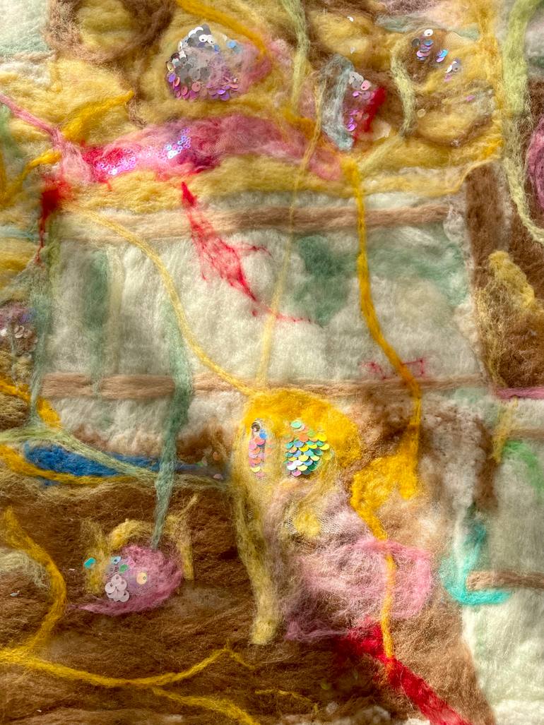 Original Contemporary Abstract Installation by Patricia Mendoza