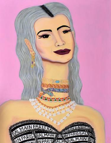 Print of Figurative Pop Culture/Celebrity Paintings by Daniela Adamez