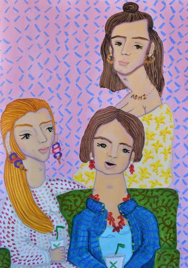 Original Women Paintings by Daniela Adamez