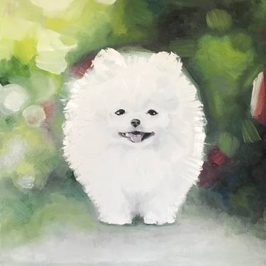 Print of Realism Dogs Paintings by Svitlana Iordatii